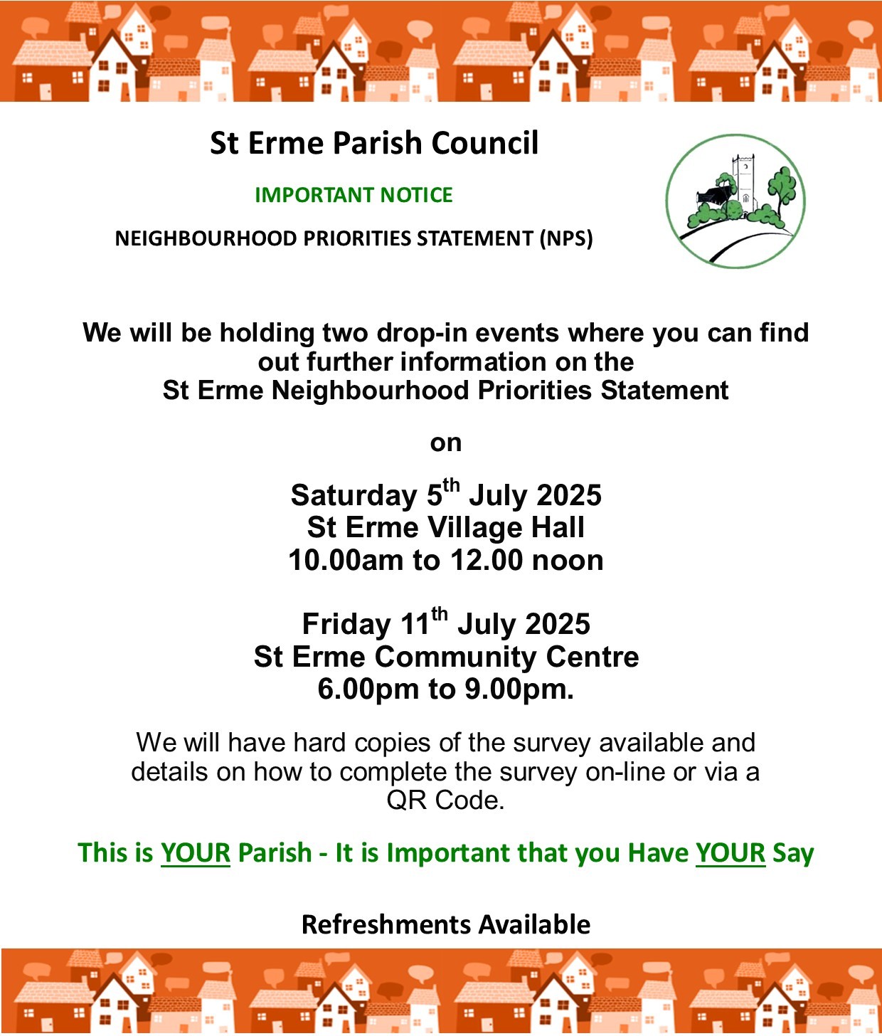 NPS - Drop In Events